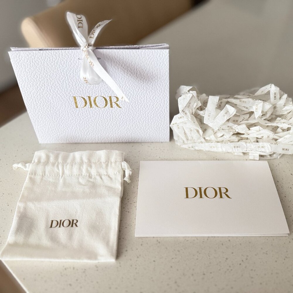 DIOR Gift Bag, Pouch, Envelope and signature protective paper